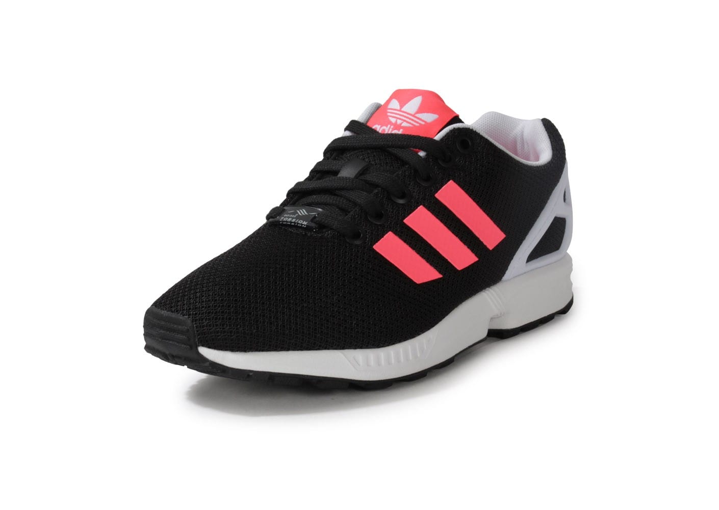 adidas zx flux noir et rose femme